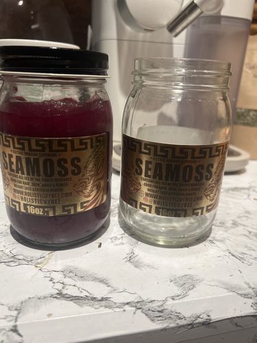 Customer photo review of Electric Dragon Sea Moss Gel Trio