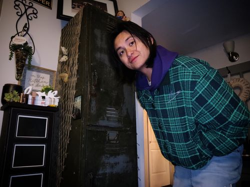 Customer photo review of van gogh inspired bomber