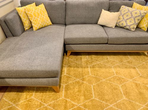 Customer photo review of ValMinimal Sectional