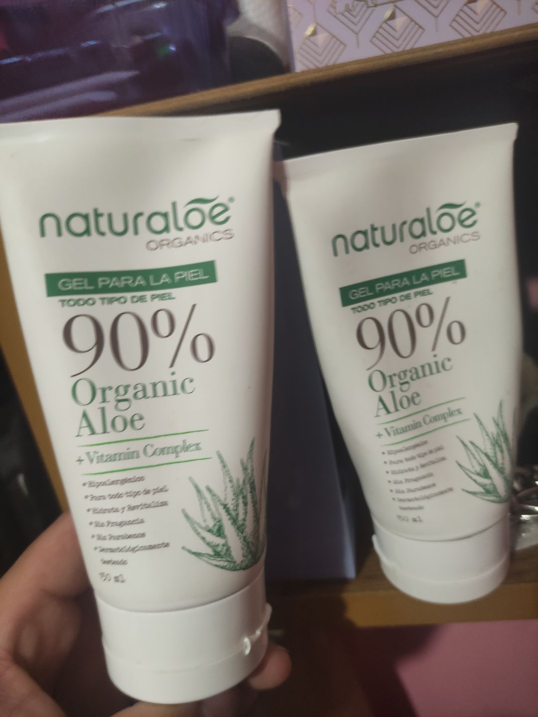 Customer photo review of Naturaloe Gel Para La Piel 150ml