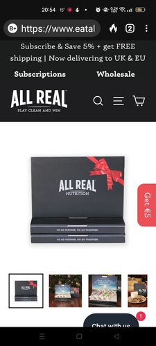 Customer photo review of Sustainable Christmas Selection Box 60g 4 Pack