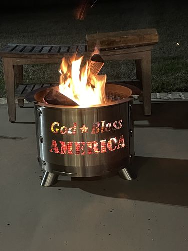 Customer photo review of MYFIRESIDE PIT 17 - LITTLE GUY