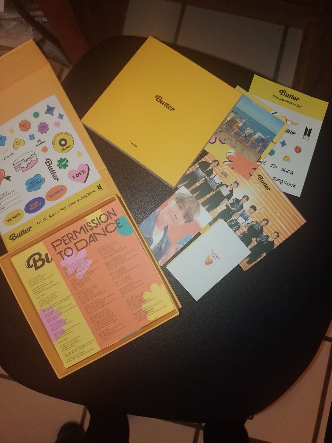 Customer photo review of BTS - SINGLE ALBUM [BUTTER]