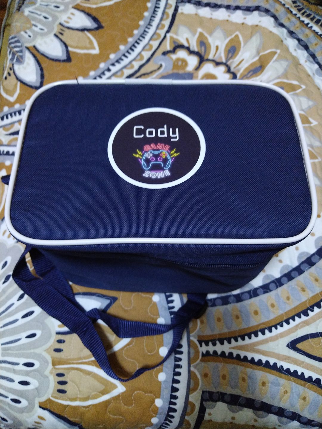 Customer photo review of Lunch Bag - Blue
