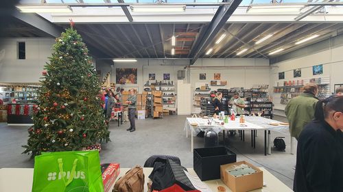 Customer photo review of Secret Santa Store Event Ticket