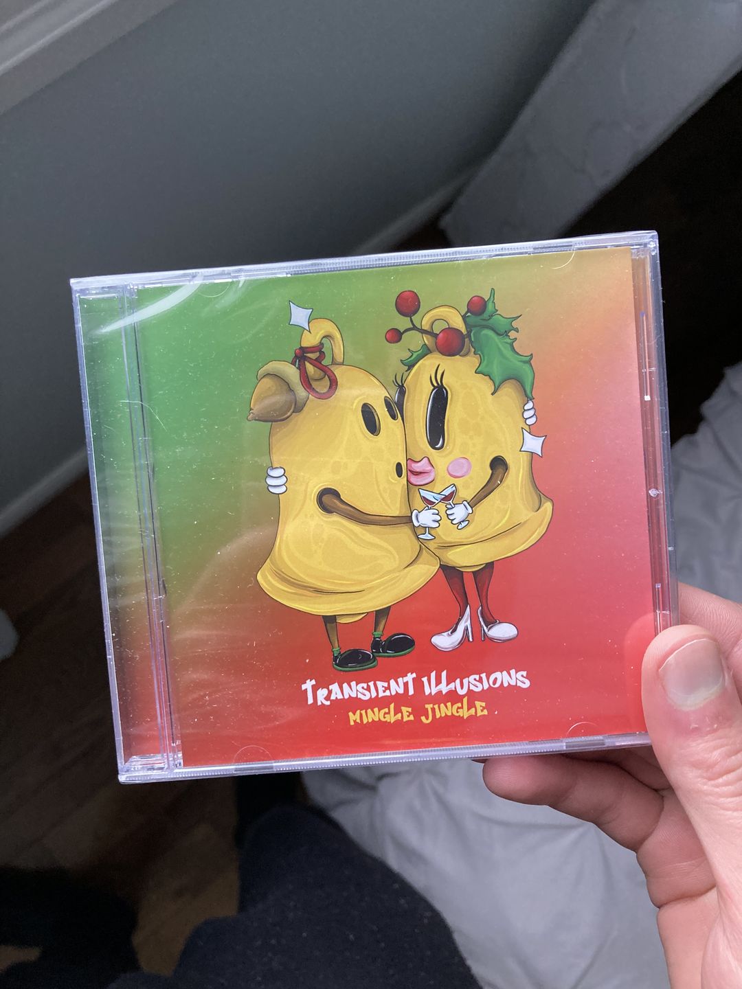 Customer photo review of CD Jewel Cases with 1-Panel Inserts