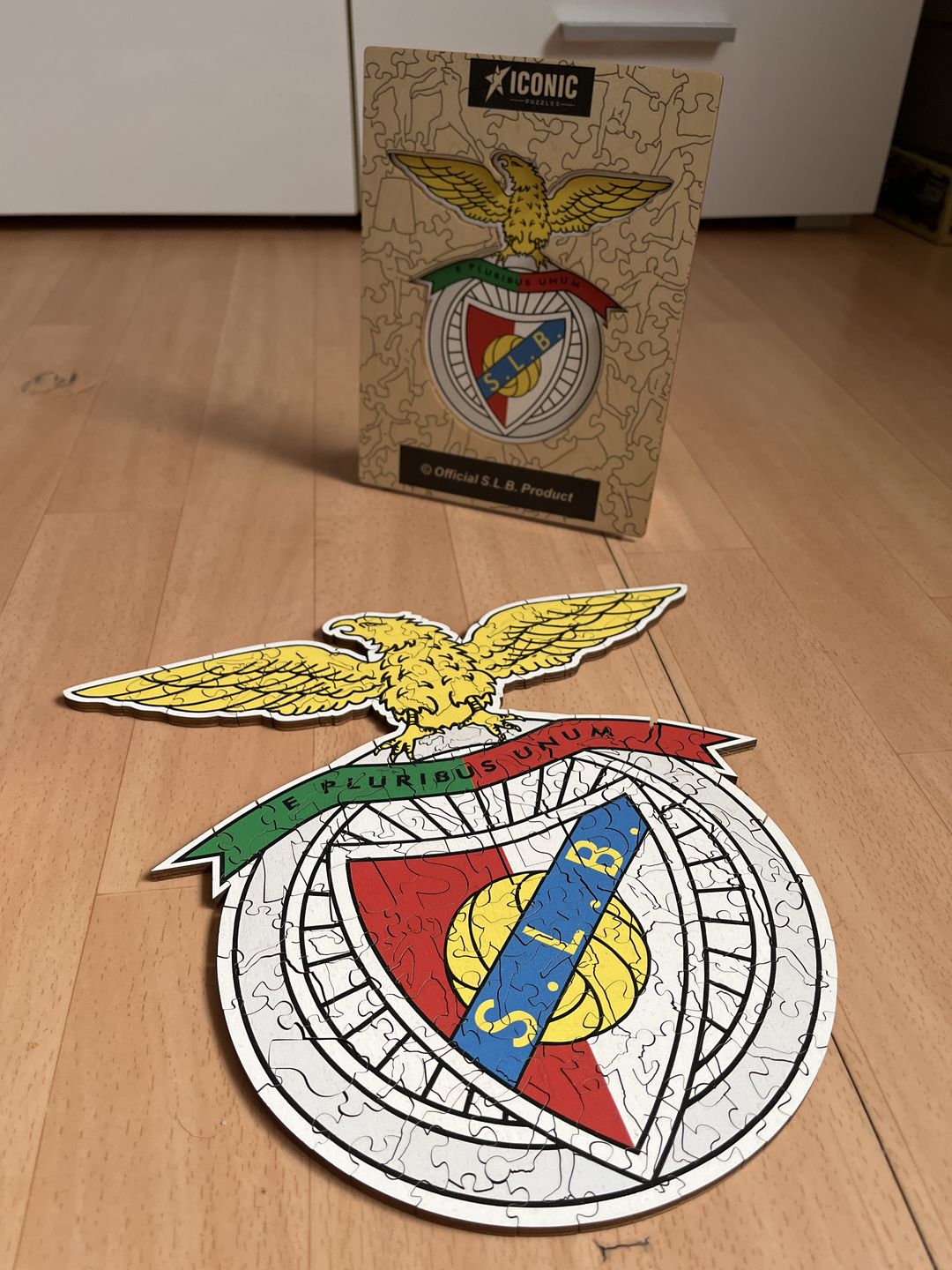 Customer photo review of SL Benfica® Logo - Official Wooden Puzzle