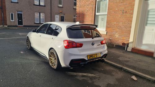 Customer photo review of Maxton BMW 1 Series Very Aggressive Rear Diffuser In Gloss Black (F20/F21 Facelift) M-Power