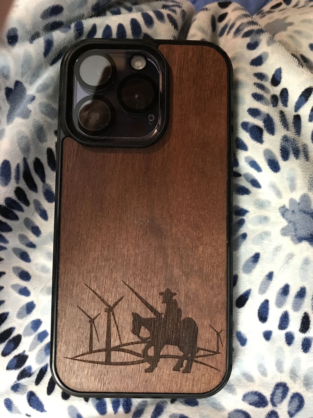 Customer photo review of Custom Logo Design iPhone Case
