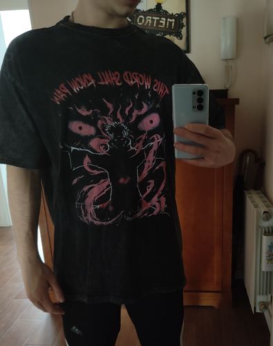 Customer photo review of Tendo Pain - Acid Wash Tee