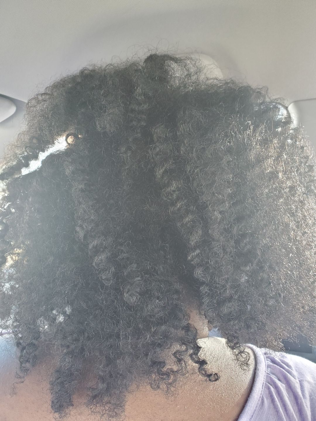 Customer photo review of QUENCHED Hydrating & Twisting Butter