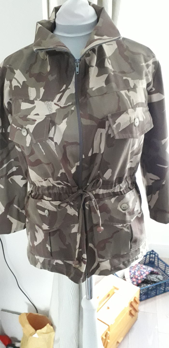 Customer photo review of Camouflage 100% Cotton Drill Fabric