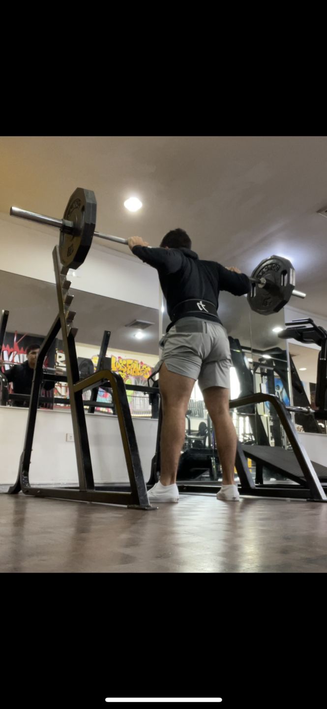 Customer photo review of Strength Shop 10mm Single Prong Belt - IPF Approved - Black