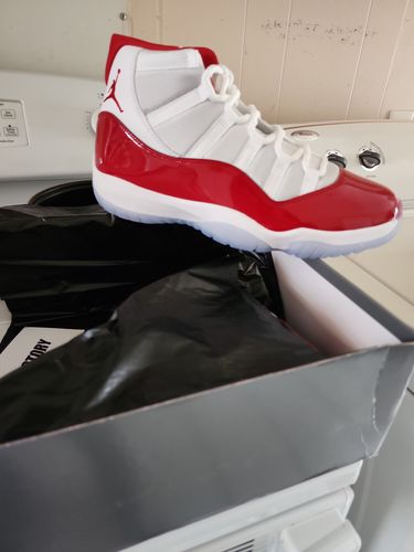 Customer photo review of Air Jordan 11 “Cherry” CT8012-116