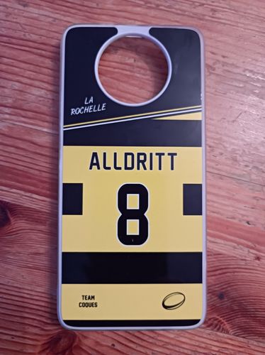 Customer photo review of Coque rugby LA ROCHELLE personnalisable - TEAMCOQUES