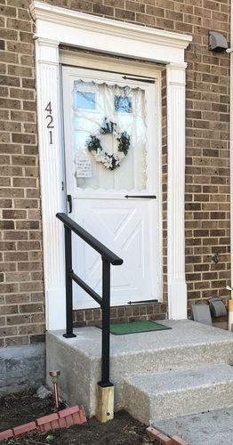 Customer photo review of Stairs Handrail Kit
