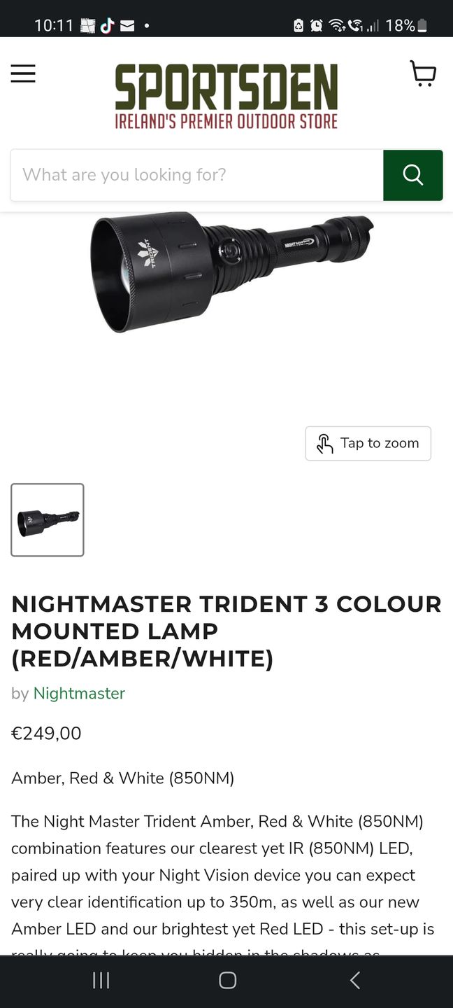 Customer photo review of Night Master 18650 Battery 2600mAh