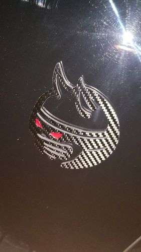 Customer photo review of Scat Pack Fender Badge Set