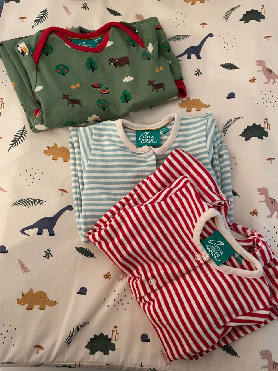 Customer photo review of Animal Friends Organic Romper Playsuit