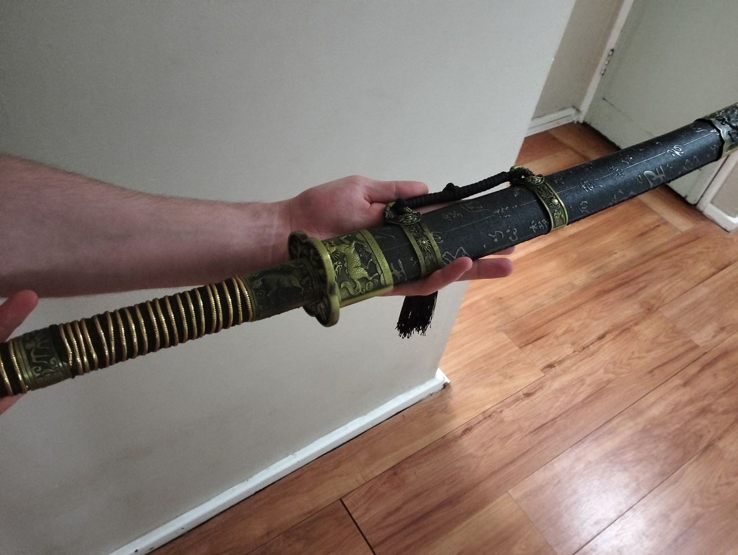 Customer photo review of The Hino Yunikon Handmade Chinese Dao Manganese Steel