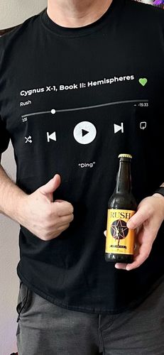 Customer photo review of Your Favorite Song T-Shirt Music Player