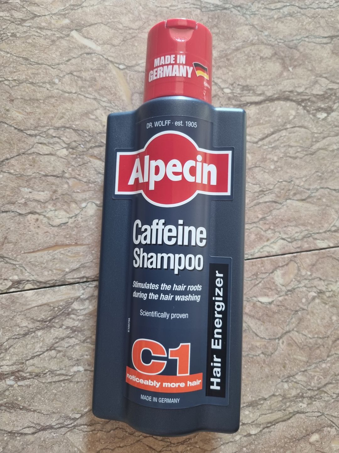 Customer photo review of Alpecin Caffeine Shampoo C1 (375ml)