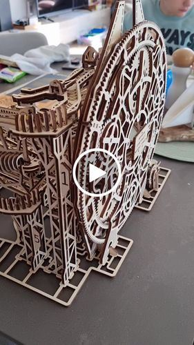 Customer photo review of Galaxy Marble Run