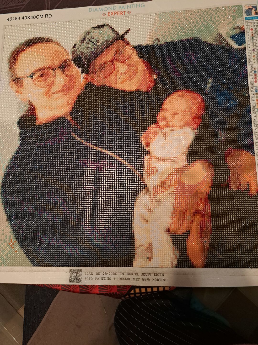 Customer photo review of EIGEN FOTO | DIAMOND PAINTING