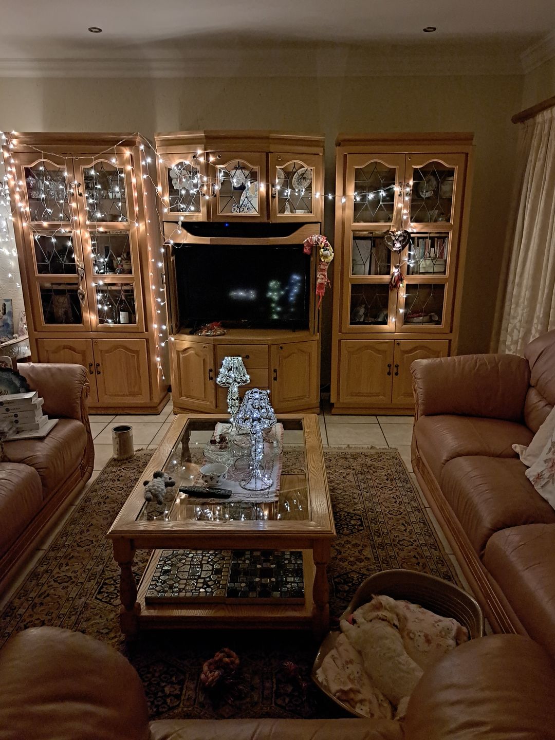 Customer photo review of Litehouse 2x3m 300 LED Curtain Fairy Light - Warm White