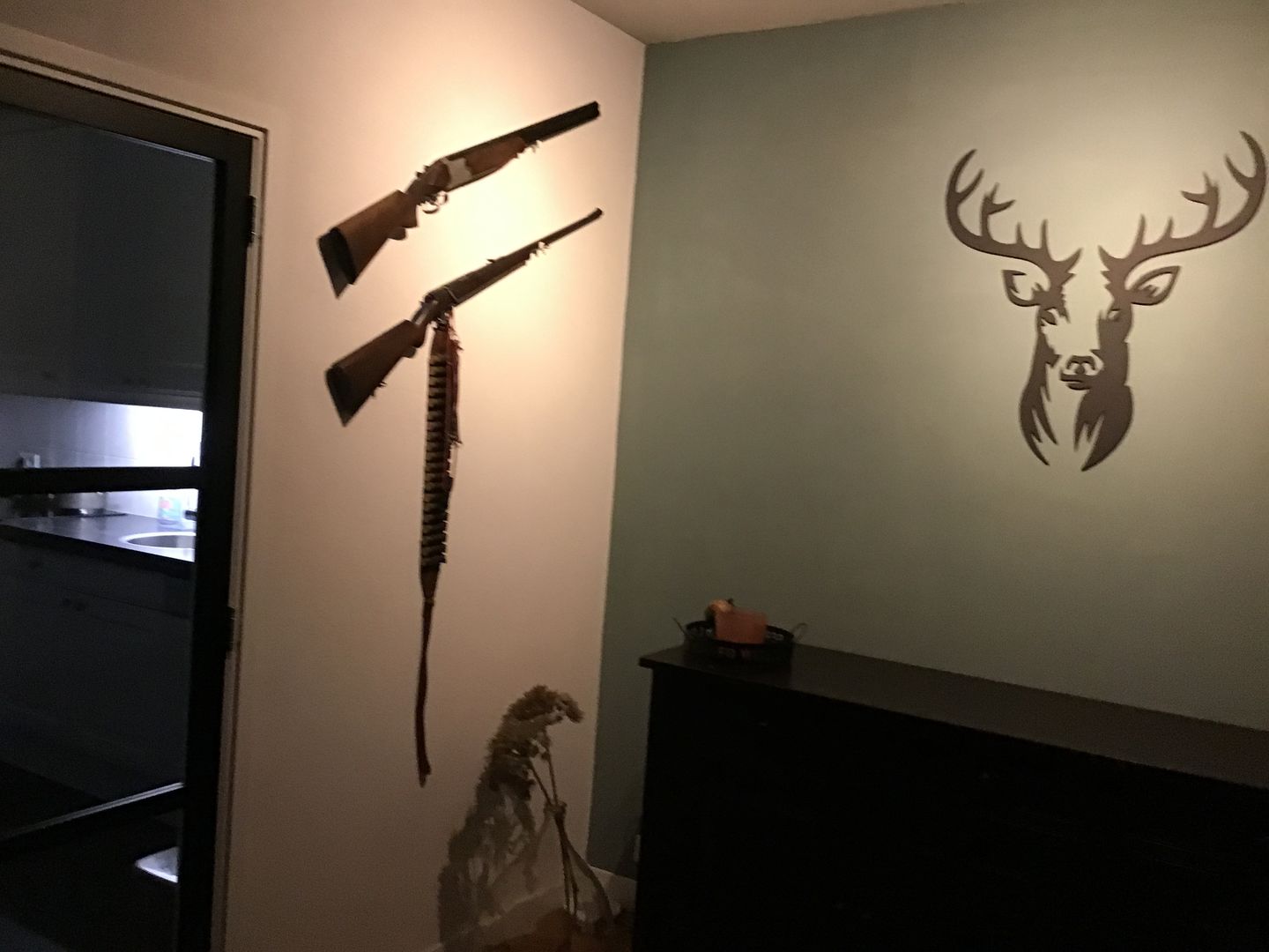 Customer photo review of Wanddecoratie dieren | Hert 2-delig