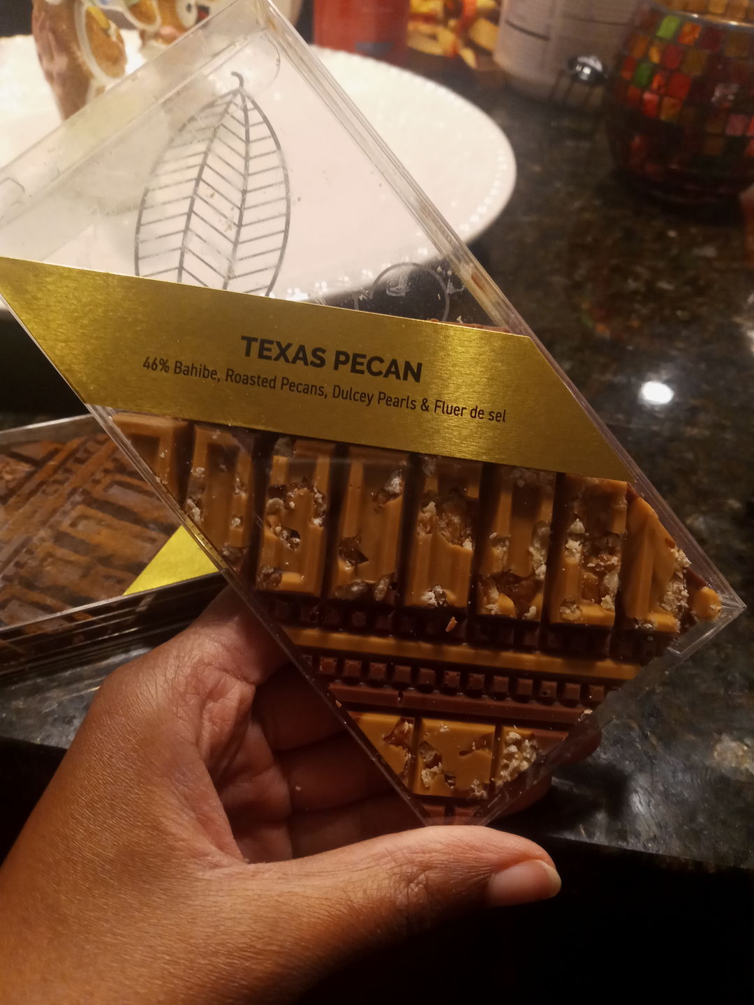 Customer photo review of Texas Pecan Artisan Bar