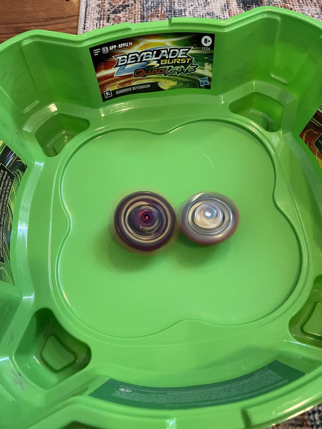 Customer photo review of Takara Tomy Beyblade B-206 Barricade Lucifer illegal Bearing Mobius-10