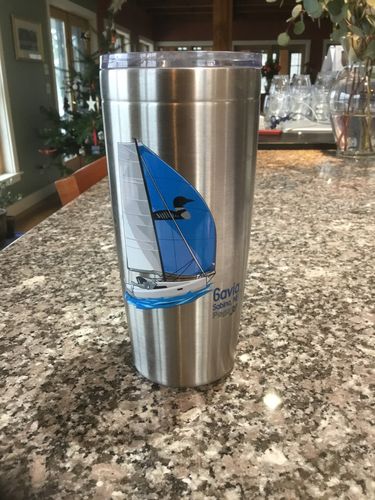 Customer photo review of Custom 20 oz. Stainless Steel Boat Tumbler