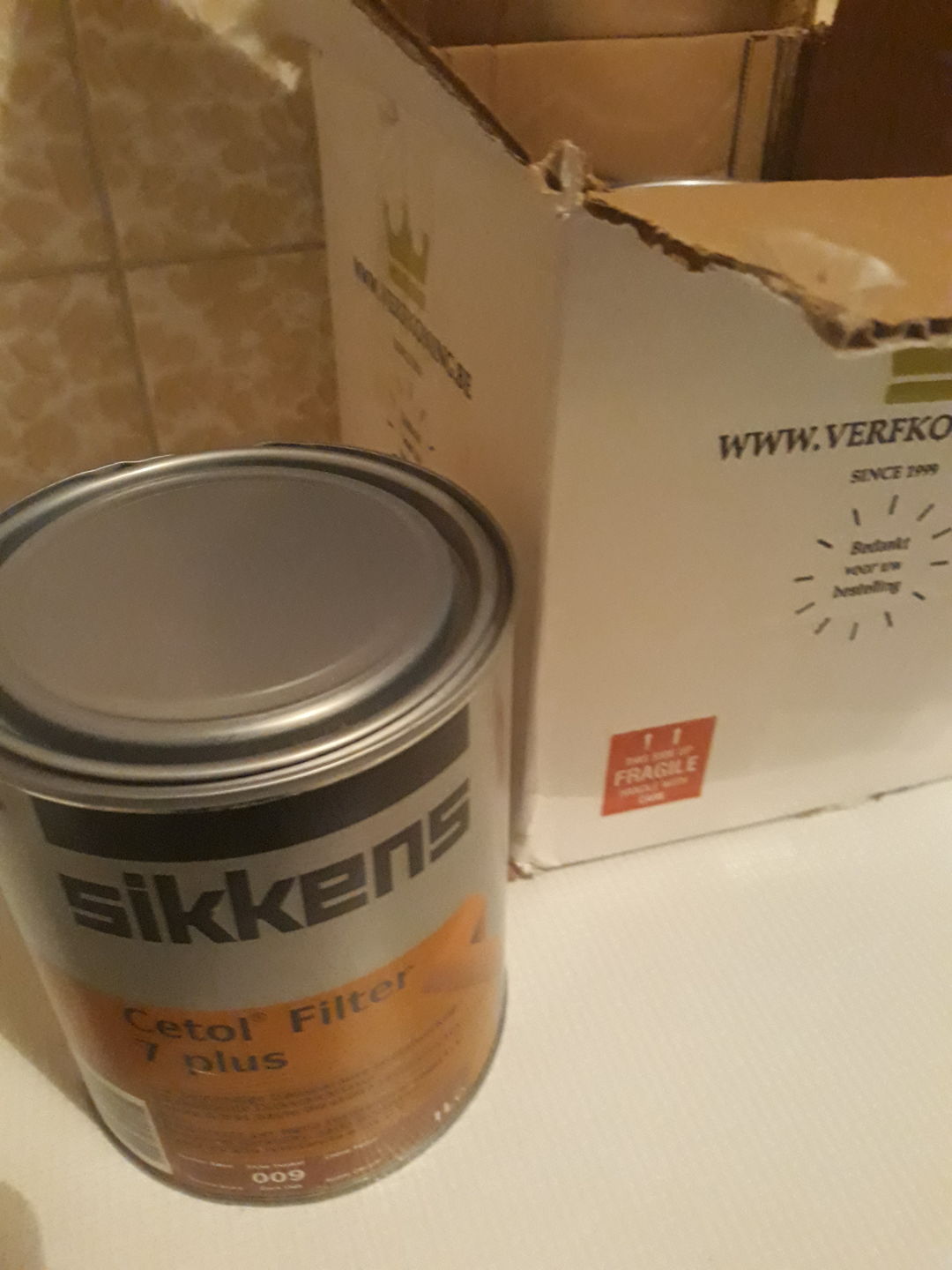 Customer photo review of Sikkens Filter 7 plus - Beits - Transparante houtbescherming - uitstekende duurzaamheid - Noten - 010 - 2,50 L