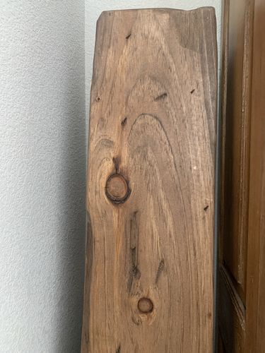 Customer photo review of Distressed Mantels