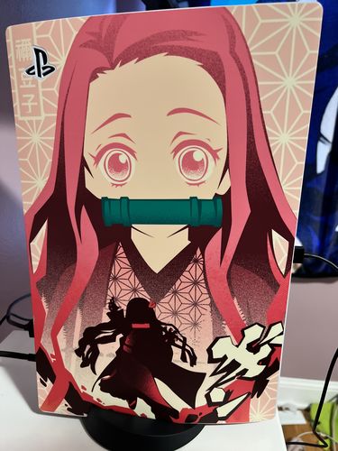 Customer photo review of Nezuko - PS5 Console Skin