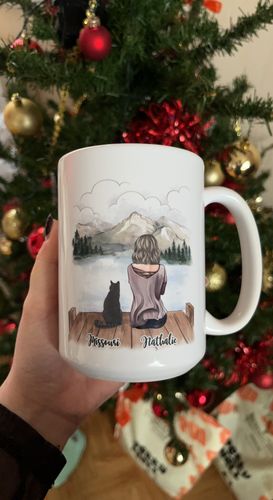 Customer photo review of Fille & jusqu'à 3 Chats