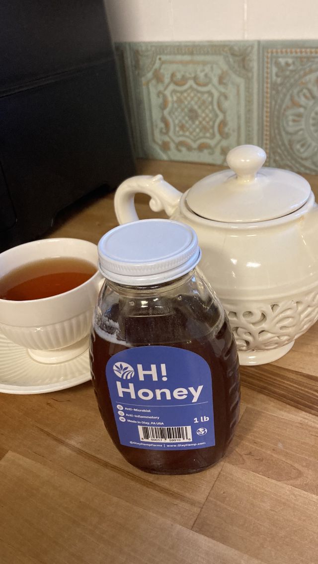 Customer photo review of Raw Clover Honey - Natural Sweetener