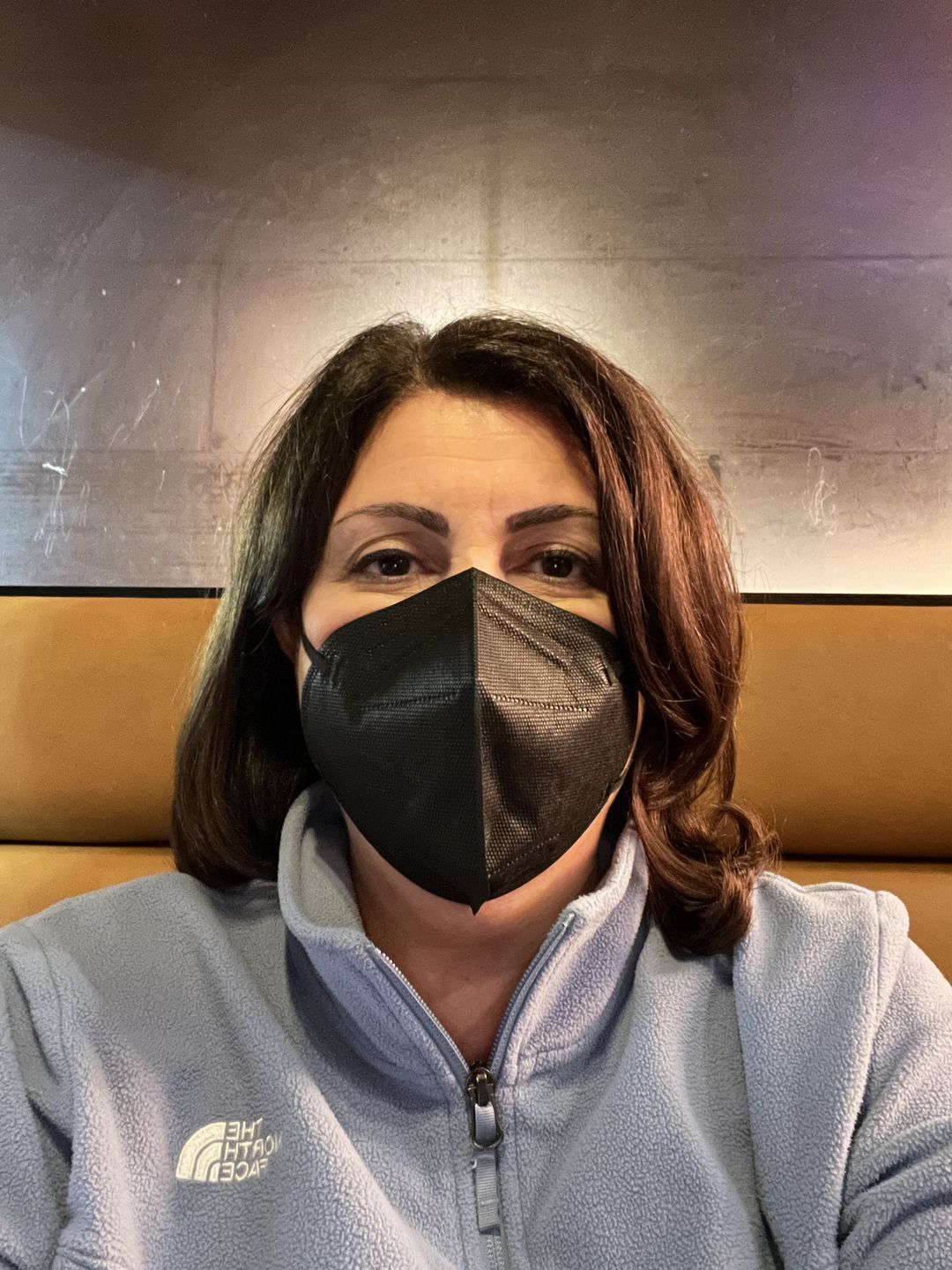 Customer photo review of KN95 Respirator Face Mask Individually Sealed (Cone Shape)