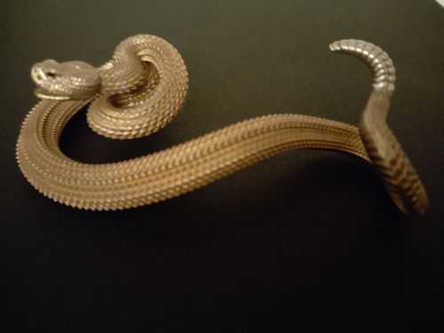 Customer photo review of Rattlesnake Pen Holder