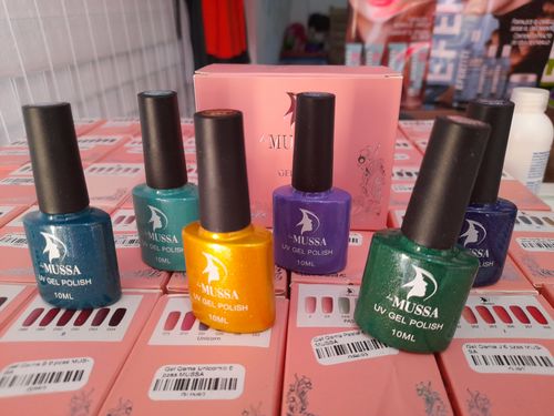 Customer photo review of Gel Gama Mermaid 6 pzas MUSSA