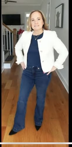 Customer photo review of Emilie Tweed Jacket