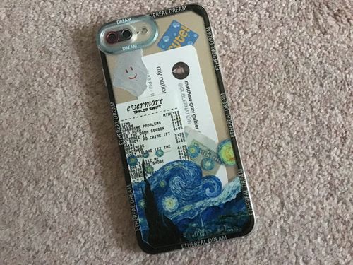 Customer photo review of Van Gogh Urban iPhone cases