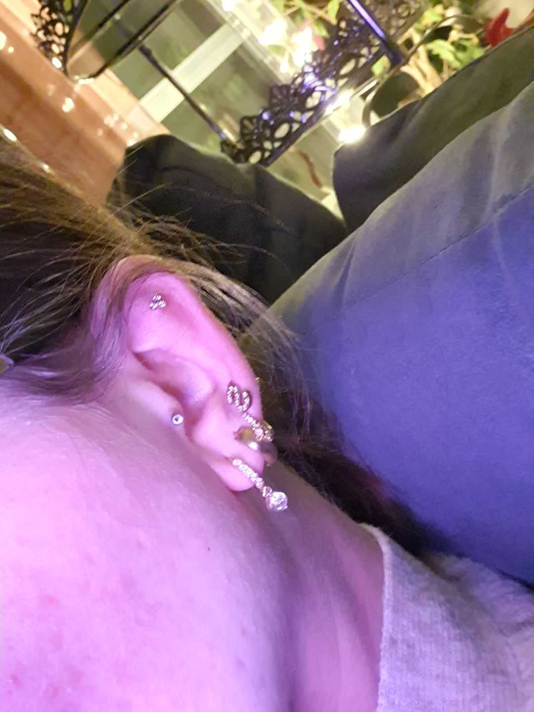 Customer photo review of Lena Ohrringe | 18K vergoldet
