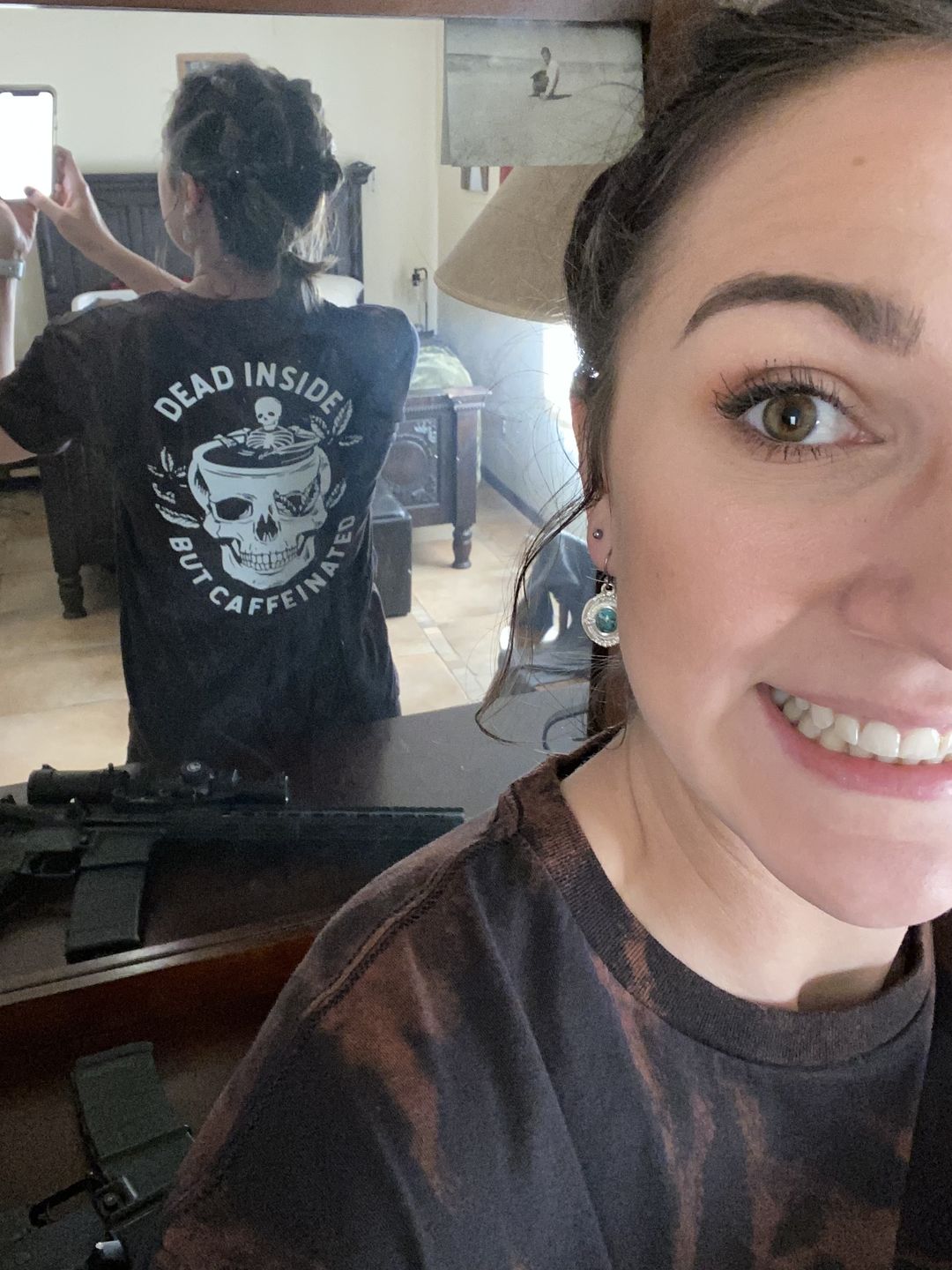 Customer photo review of Dead Inside Tee