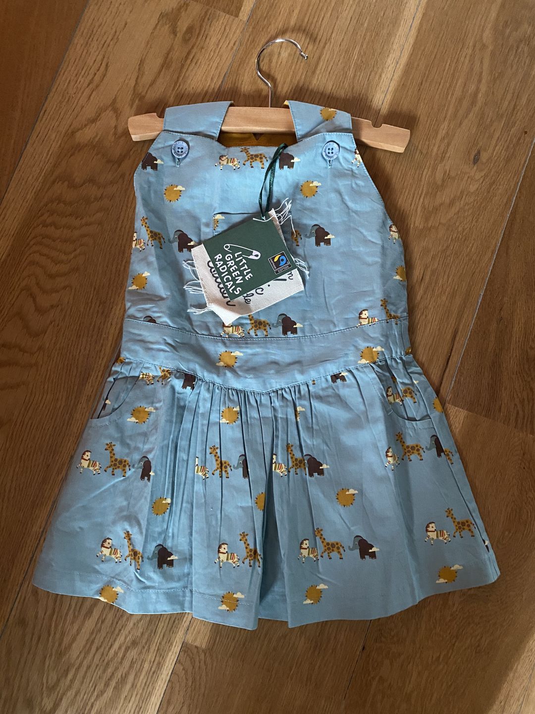 Customer photo review of Under The Sun Pinafore Dress