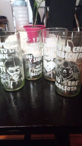 Customer photo review of BUNNY GLASS - JUEGO DE 6 VASOS