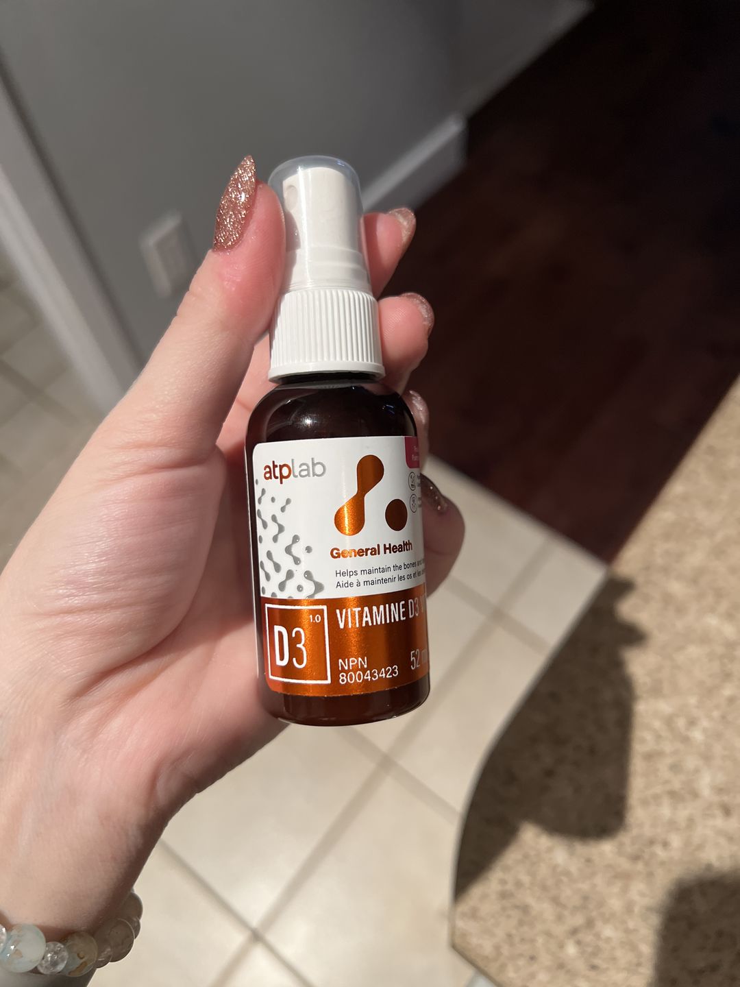 Customer photo review of ATP Lab - Vitamine D3 (vaporisateur) Fruit punch 52ml
