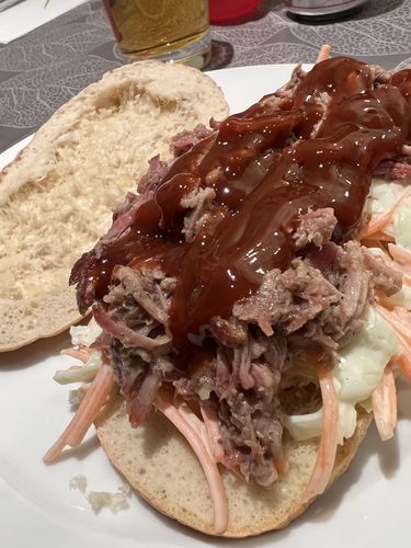 Customer photo review of Pulled Pork Precotto - BBQ4All Smoke House