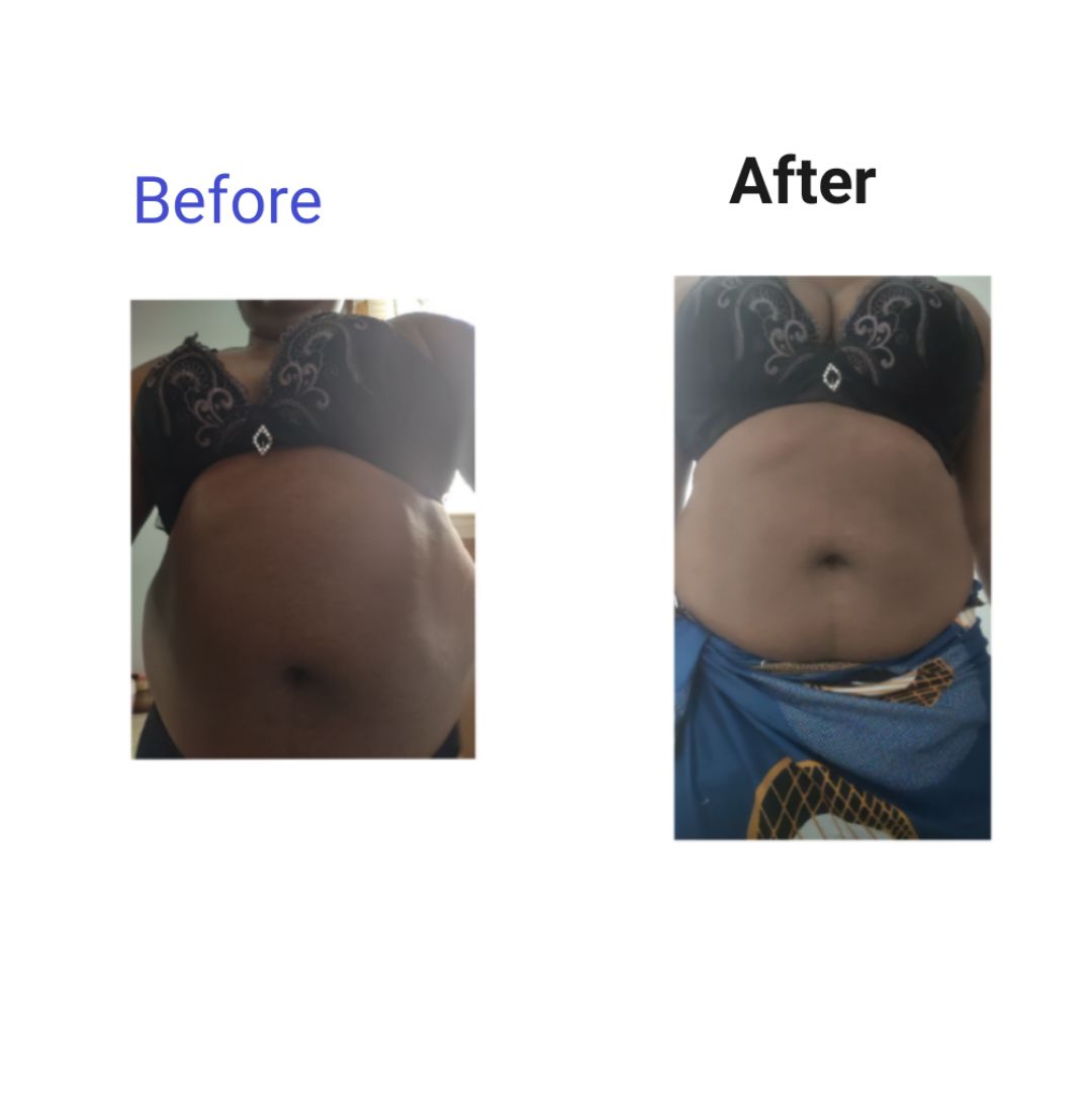Customer photo review of TUMMY TEA